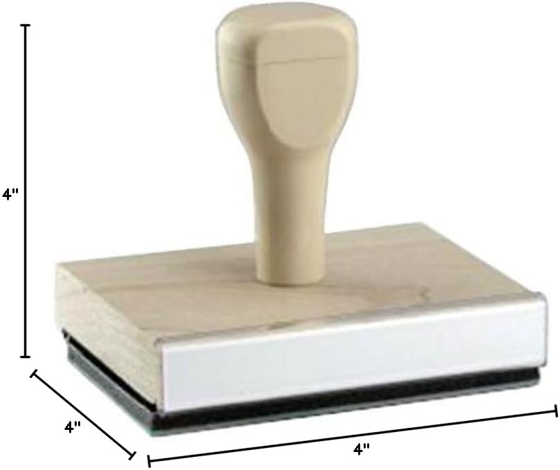 Infusion Millionaire Mindset Rubber Stamp, 1 X 2'' Wood Stamp - Image 7