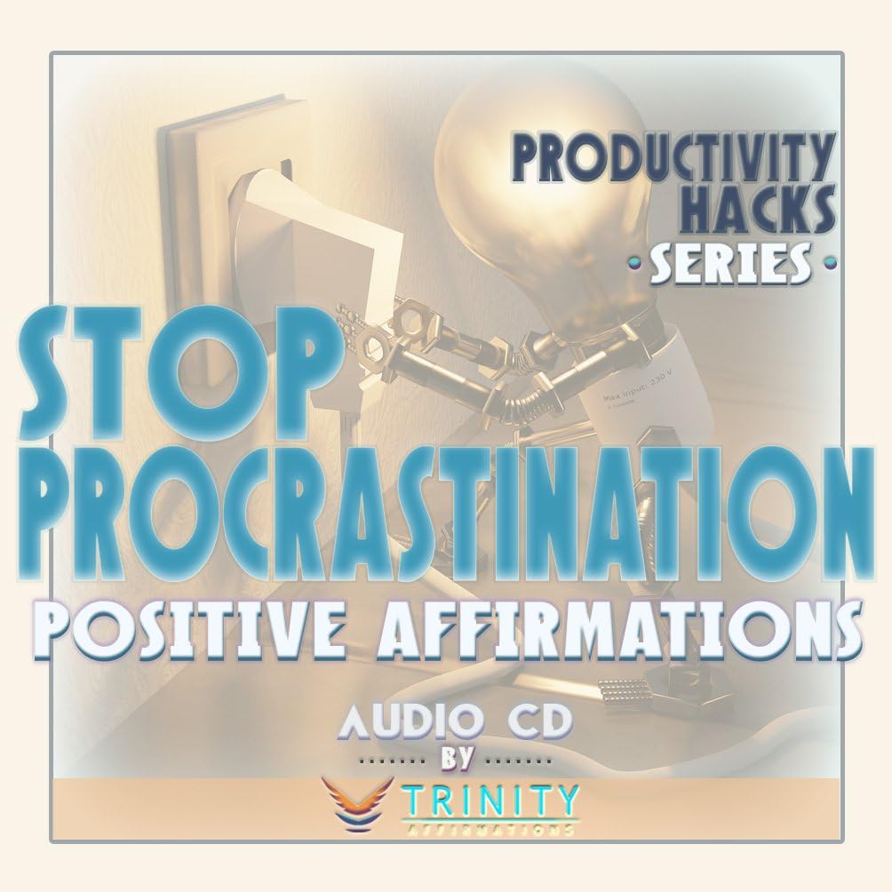 Productivity Hacks Series: Stop Procrastination Positive Affirmations Audio CD - Image 2