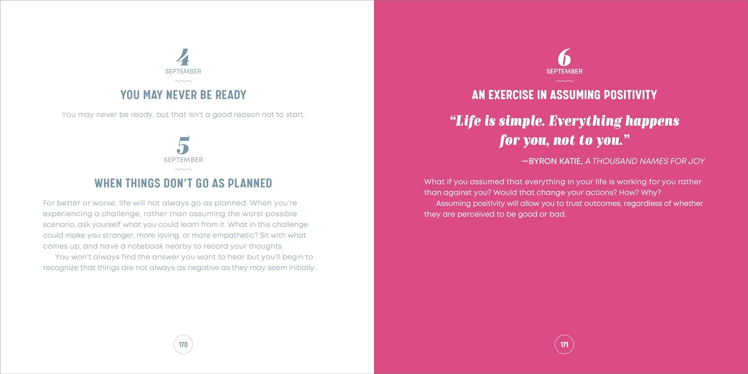 A Year of Positive Thinking: Daily Inspiration, Wisdom, and Courage (A Year of Daily Reflections) - Image 6