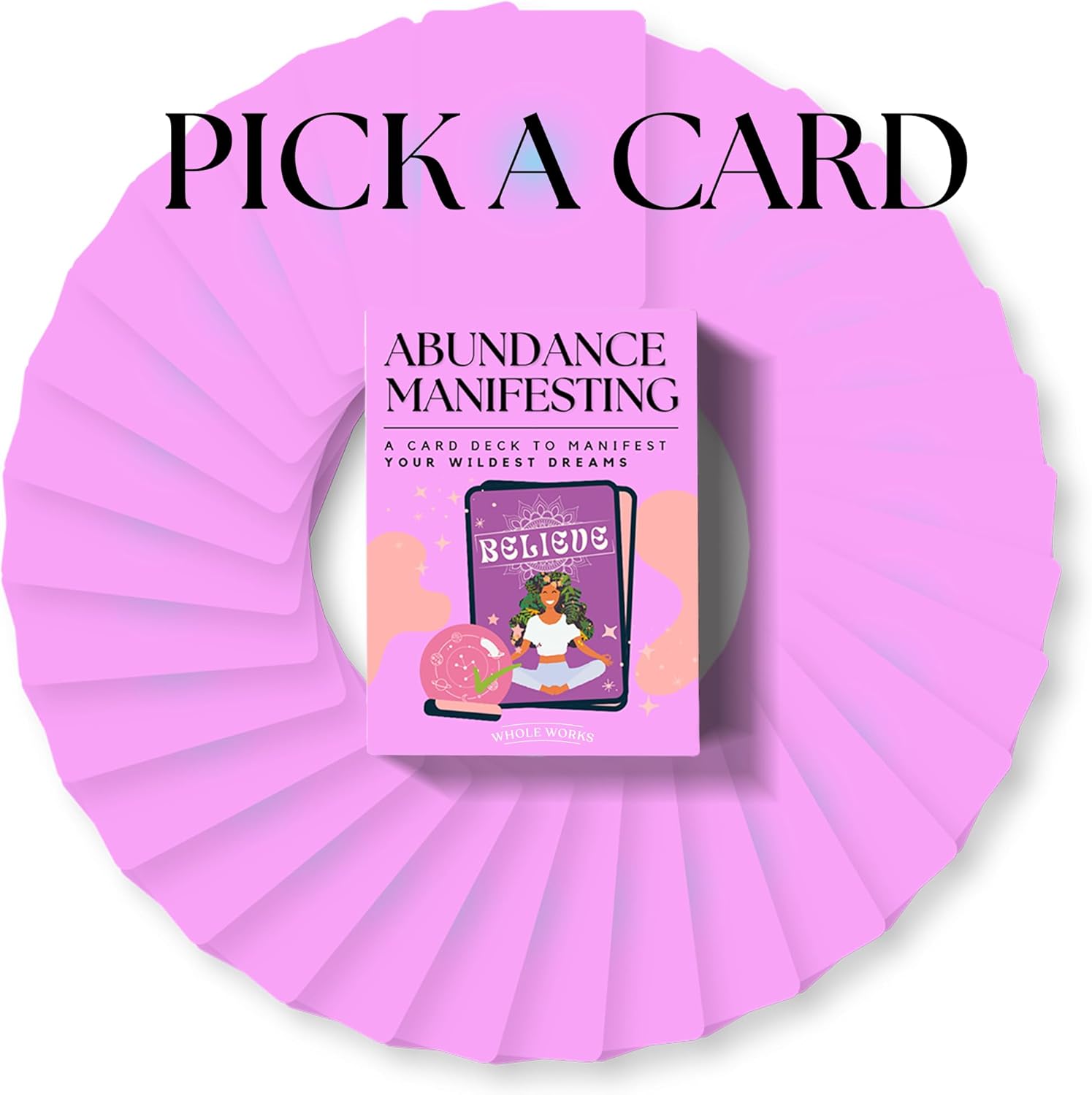 Affirmations Cards for Women: Manifestation Card Deck with Effective Manifesting Techniques - Dive into Law of Attraction, Positive Thinking and Spiritual Principles, Educational Flashcards - Image 4