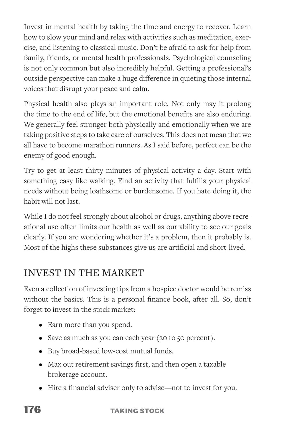 Taking Stock: A Hospice Doctor's Advice on Financial Independence, Building Wealth, and Living a Regret-Free Life - Image 10