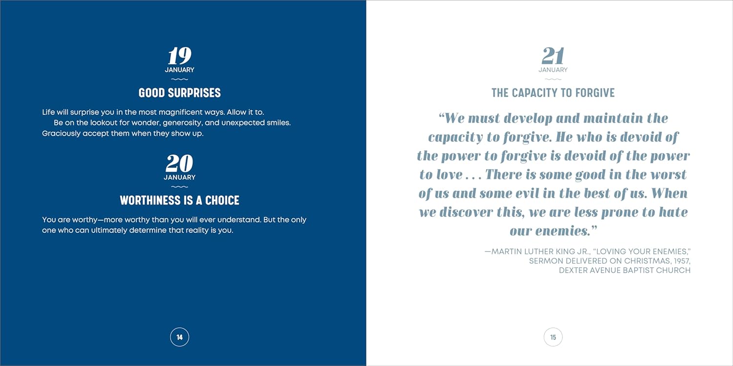 A Year of Positive Thinking: Daily Inspiration, Wisdom, and Courage (A Year of Daily Reflections) - Image 3