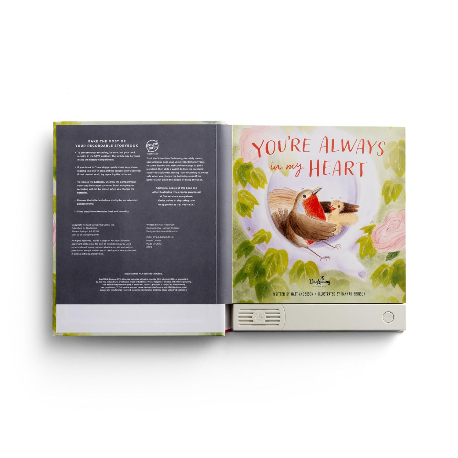You're Always in My Heart: Recordable Storybook - Read to Loved Ones Even When You Can't Be There - Image 4