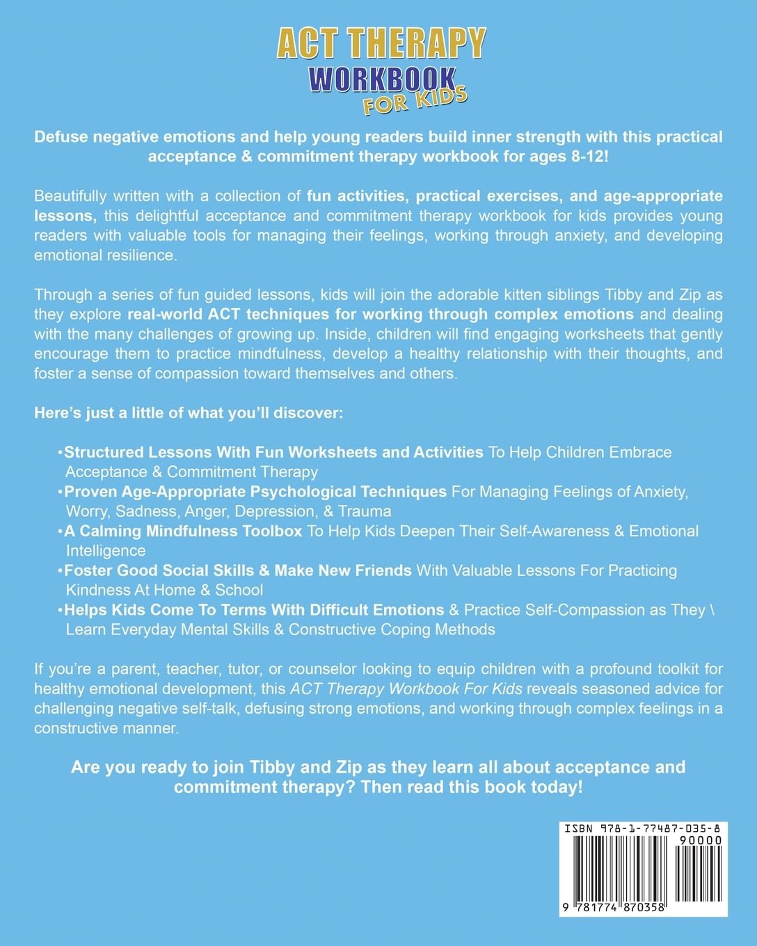 ACT Therapy Workbook for Kids: Fun Guided Activities for Mindfulness, Compassion, and Empathy with Acceptance & Commitment Therapy: Help Children Ages ... Anger, Sadness & More (Mental Health Therapy) - Image 3