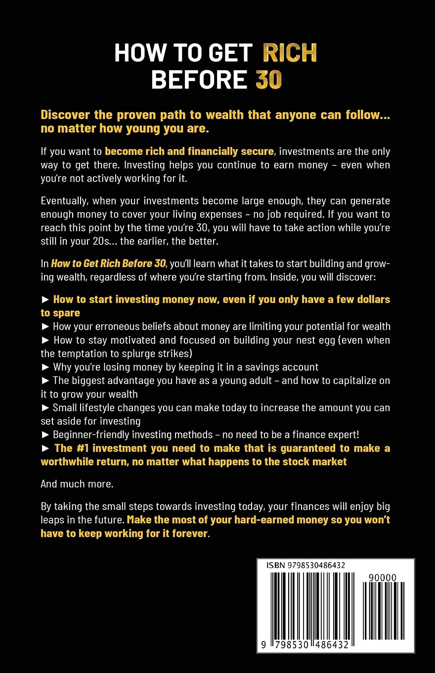 How To Get Rich Before 30: Investing Guide for Teens and Young Adults to Achieve Financial Freedom as Early as Possible - Image 3