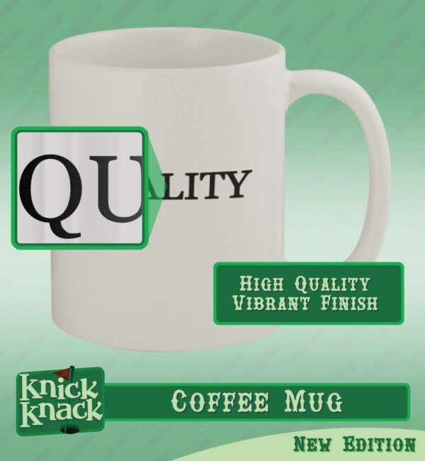 got harv? - 11oz Ceramic White Coffee Mug, White - Image 3