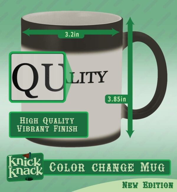 got harv? - 11oz Magic Color Changing Mug, Matte Black - Image 4