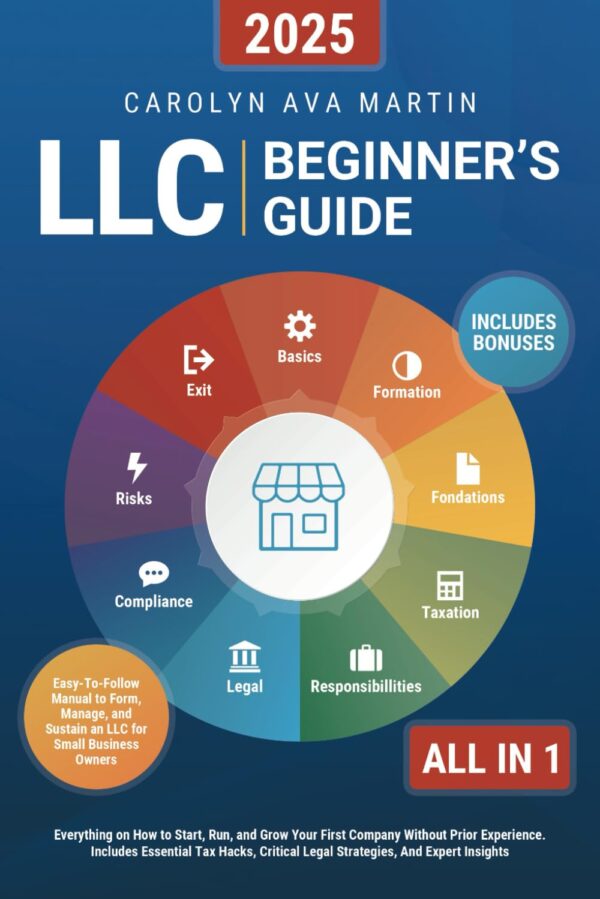 LLC Beginner's Guide [All-in-1]: Everything on How to Start, Run, and Grow Your First Company Without Prior Experience. Includes Essential Tax Hacks, Critical Legal Strategies, and Expert Insights - Image 2