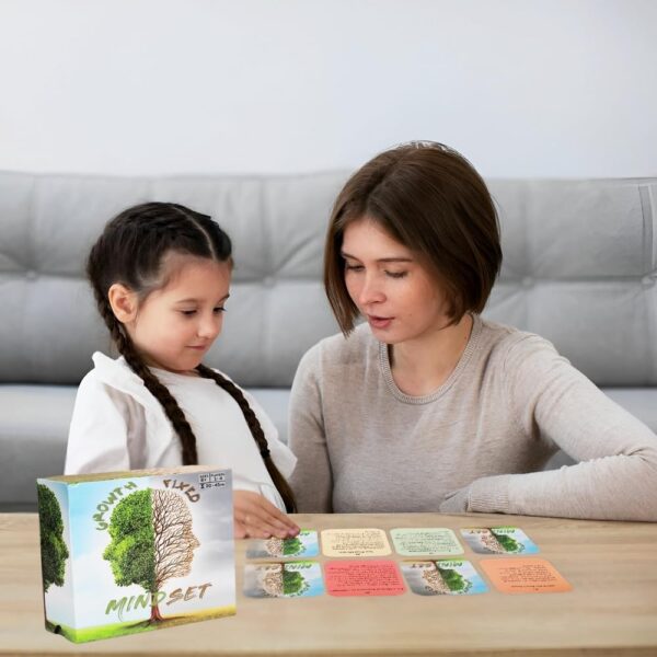 Thought-Spot: Growth/Fixed Mindset Card Game: Cultivates Coping & Social Skills; Develops Resilience; Reduces Meltdowns/Stress; Affirmation Cards; Autism-Friendly; Mindfulness; CBT; Ages 8+ - Image 8