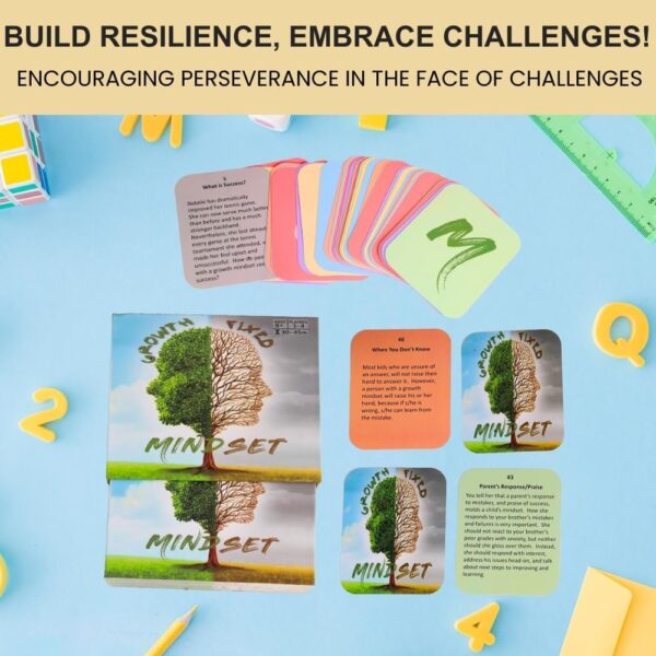 Thought-Spot: Growth/Fixed Mindset Card Game: Cultivates Coping & Social Skills; Develops Resilience; Reduces Meltdowns/Stress; Affirmation Cards; Autism-Friendly; Mindfulness; CBT; Ages 8+ - Image 5