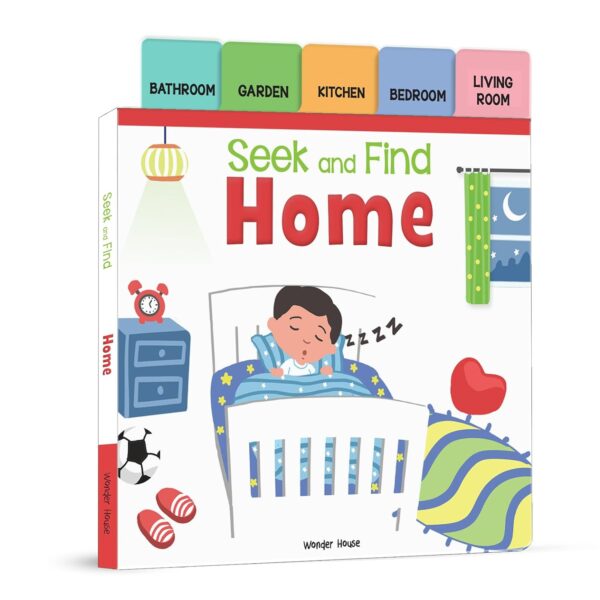 Seek And Find: Home: Early Learning Board Books With Tabs - Image 2
