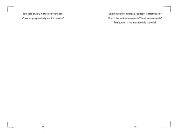 The Anxiety Check-In: A Guided Journal to Support Your Mental Health and Help You Through the Hard Days (A Daily Wellness Journal for Anxiety Relief and Self-Care, Gifts for Millennial Women) - Image 4