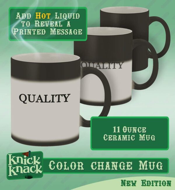 got harv? - 11oz Magic Color Changing Mug, Matte Black - Image 3