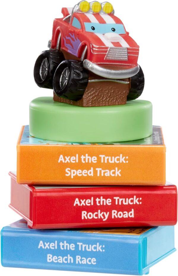 Little Tikes Story Dream Machine Axel The Truck Story Collection, Storytime, Books, HarperCollins, Audio Play Character, Gift and Toy for Ages 3+ Years - Image 5