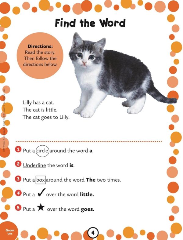 100 Words Kids Need to Read by 1st Grade: Sight Word Practice to Build Strong Readers - Image 5