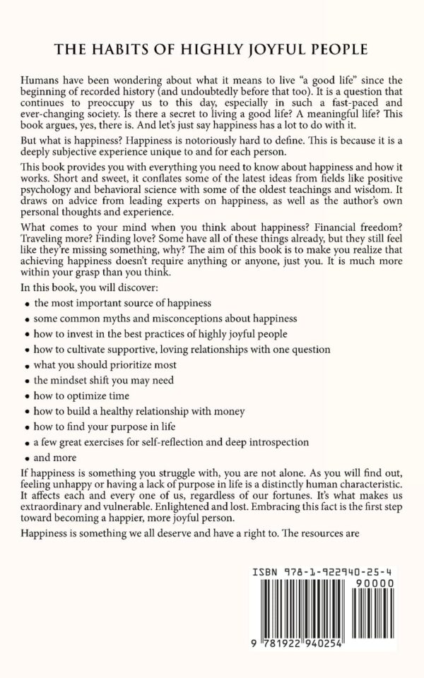 The Habits of Highly Joyful People: Penetrate the Secrets of Profound Happiness With This Little Book (Personal Growth Books) - Image 3
