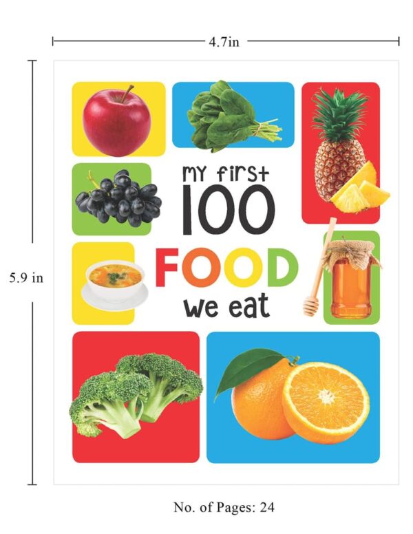 My First 100 Food We Eat: Padded Board Books - Image 4