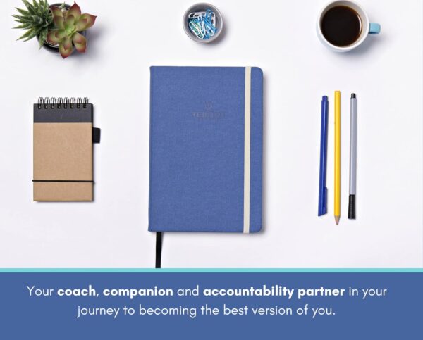 The Reboot Journal - Habit Journal for Building Positive Life Changing Habits - Guided Daily Self Improvement Blueprint with Habit Tracker - Accelerate Your Personal Growth - Undated Wellness Journal - Image 10