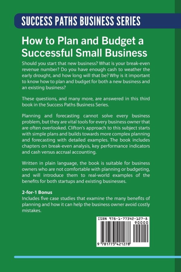 How to Plan and Budget a Successful Small Business (Success Paths Business) - Image 3