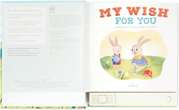 Hallmark Recordable Book for Children (My Wish for You - Image 7