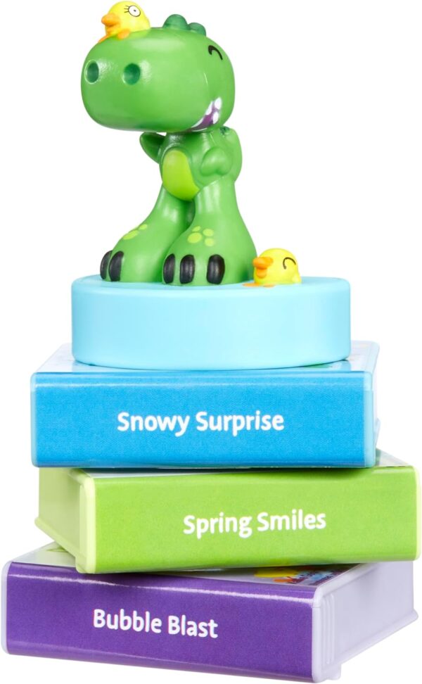 Little Tikes Story Dream Machine Duck, Duck, Dinosaur Story Collection, Storytime, Books, HarperCollins, Audio Play Character, Gift and Toy for Toddlers and Kids Girls Boys Ages 3+ Years - Image 6