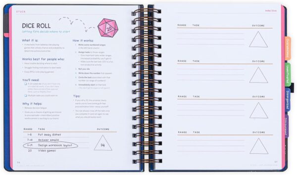 The Anti-Planner: How to Get Sh*t Done When You Don't Feel Like It - Creative ADHD Planner Alternative for Adults, 100+ Productivity Tools to Beat Procrastination, Burnout Stress & Anxiety - Image 7