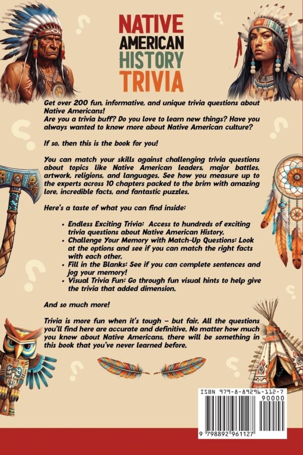 Native American History Trivia: Test Your Knowledge with 200+ Questions and Answers about Indigenous Cultures, Influential Leaders, and Historical Events (Curious Histories Collection) - Image 3