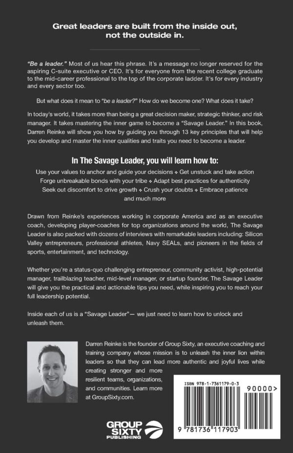 The Savage Leader: 13 Principles to Become a Better Leader from the Inside Out - Image 3