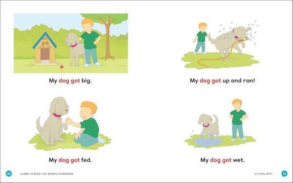 Learn to Read: CVC Words Storybook: 20 Simple Stories & Activities for Beginner Readers - Image 3