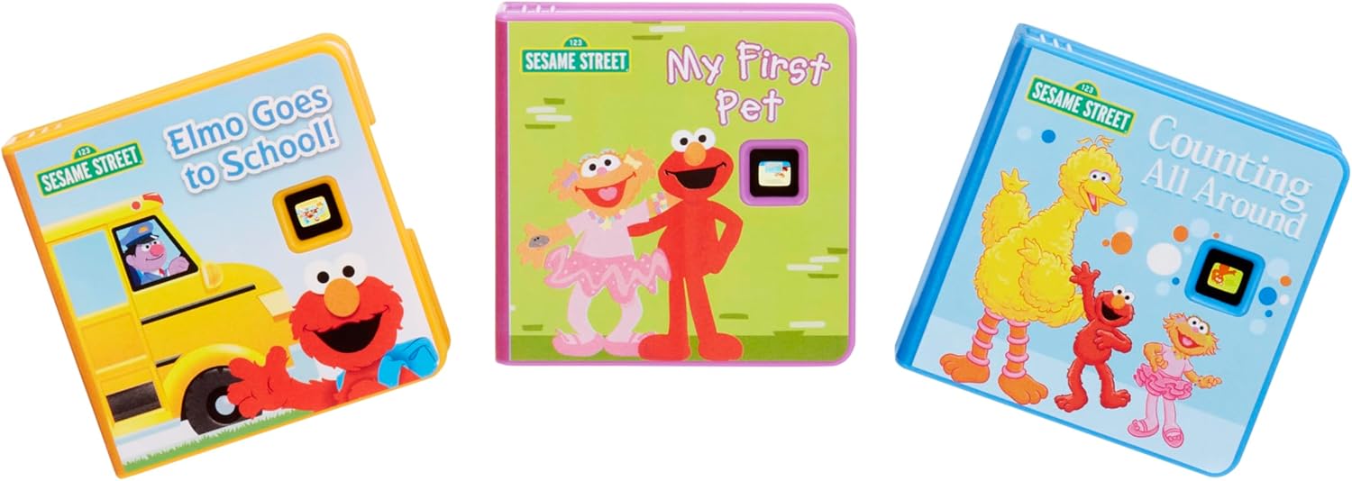Little Tikes Story Dream Machine Sesame Street Cookie Monster & Friends Story Collection, Storytime, Books, Audio Play Character, Gift and Toy for Toddlers and Kids Girls Boys Ages 3+ - Image 6