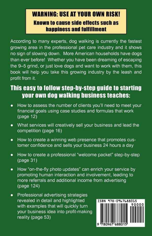The Dog Walker's Startup Guide: Create Your Own Lucrative Dog Walking Business in 12 Easy Steps - Image 3