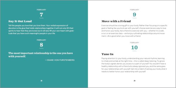 A Year of Self-Care: Daily Practices and Inspiration for Caring for Yourself (A Year of Daily Reflections) - Image 6