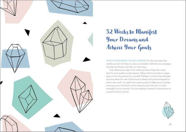 This Year I Will...: A 52-Week Guided Journal to Achieve Your Goals - Image 9