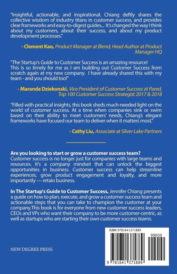 The Startup's Guide to Customer Success: How to Champion the Customer at Your Company - Image 3