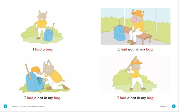 Learn to Read: CVC Words Storybook: 20 Simple Stories & Activities for Beginner Readers - Image 6