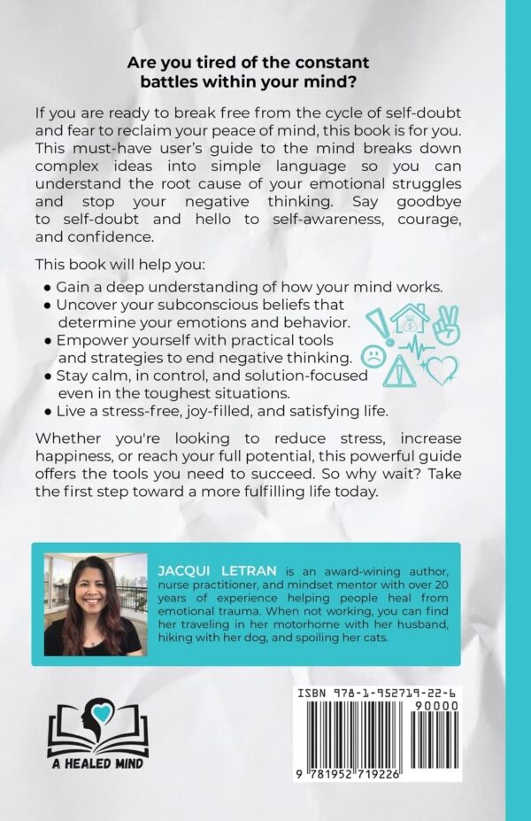 I would, but MY DAMN MIND won't let me!: A Simple Guide to Help You Understand and Manage Your Complex Thoughts and Feelings (Words of Wisdom for Healing) - Image 3