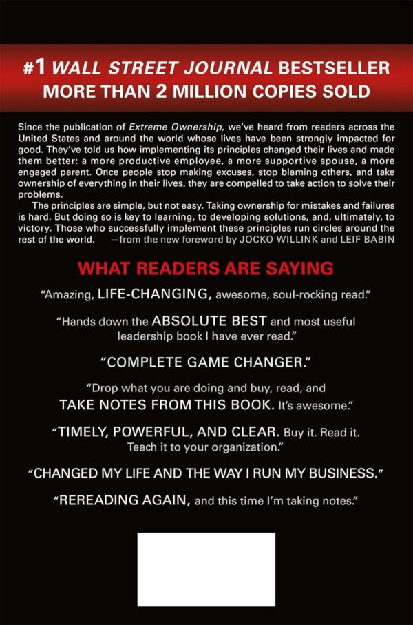 Extreme Ownership: How U.S. Navy SEALs Lead and Win (New Edition) (Extreme Ownership Trilogy, 1) - Image 3