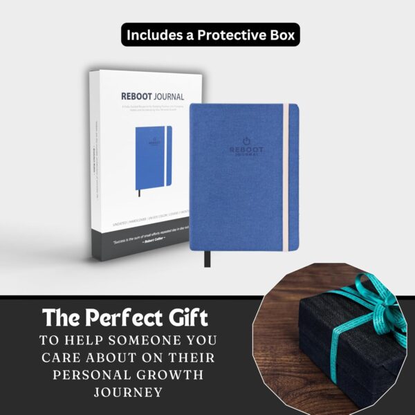 The Reboot Journal - Habit Journal for Building Positive Life Changing Habits - Guided Daily Self Improvement Blueprint with Habit Tracker - Accelerate Your Personal Growth - Undated Wellness Journal - Image 7