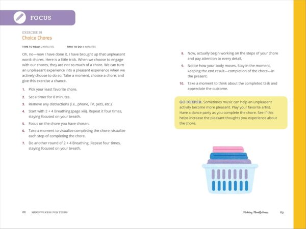 Mindfulness for Teens in 10 Minutes a Day: Exercises to Feel Calm, Stay Focused & Be Your Best Self - Image 8