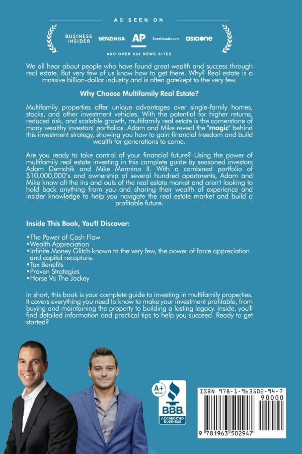 The Infinite Money Glitch: The Guide for Financial Freedom through Multi-family Real Estate - Image 3