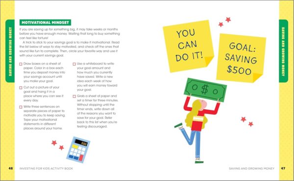 Investing for Kids Activity Book: 65 Activities about Saving, Investing, and Growing Your Money - Image 6