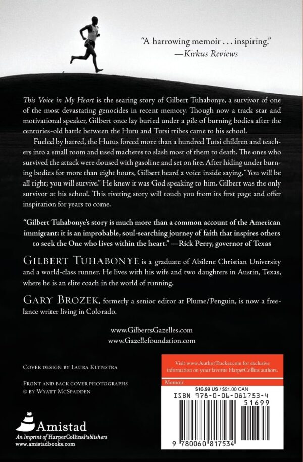 This Voice in My Heart: A Runner's Memoir of Genocide, Faith, and Forgiveness - Image 3
