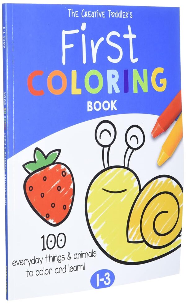 The Creative Toddler’s First Coloring Book Ages 1-3: 100 Everyday Things and Animals to Color and Learn | For Toddlers and Kids ages 1, 2 & 3 (US Edition) - Image 4