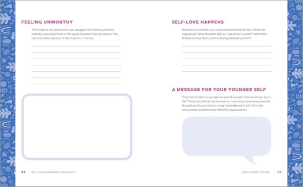Self-Love Workbook for Women: Release Self-Doubt, Build Self-Compassion, and Embrace Who You Are (Self-Love Workbook and Journal) - Image 9