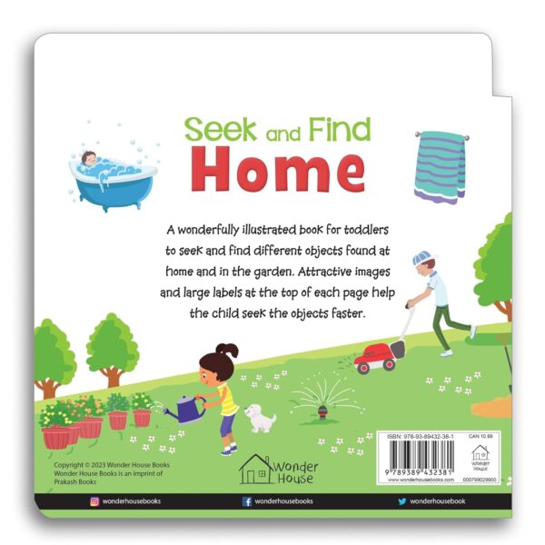 Seek And Find: Home: Early Learning Board Books With Tabs - Image 3