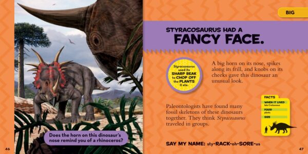 National Geographic Little Kids First Big Book of Dinosaurs (National Geographic Little Kids First Big Books) - Image 5