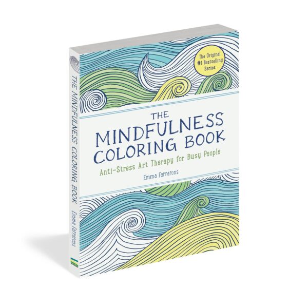 The Mindfulness Coloring Book: Relaxing, Anti-Stress Nature Patterns and Soothing Designs - Image 4