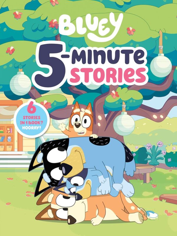 Bluey 5-Minute Stories: 6 Stories in 1 Book? Hooray! - Image 2