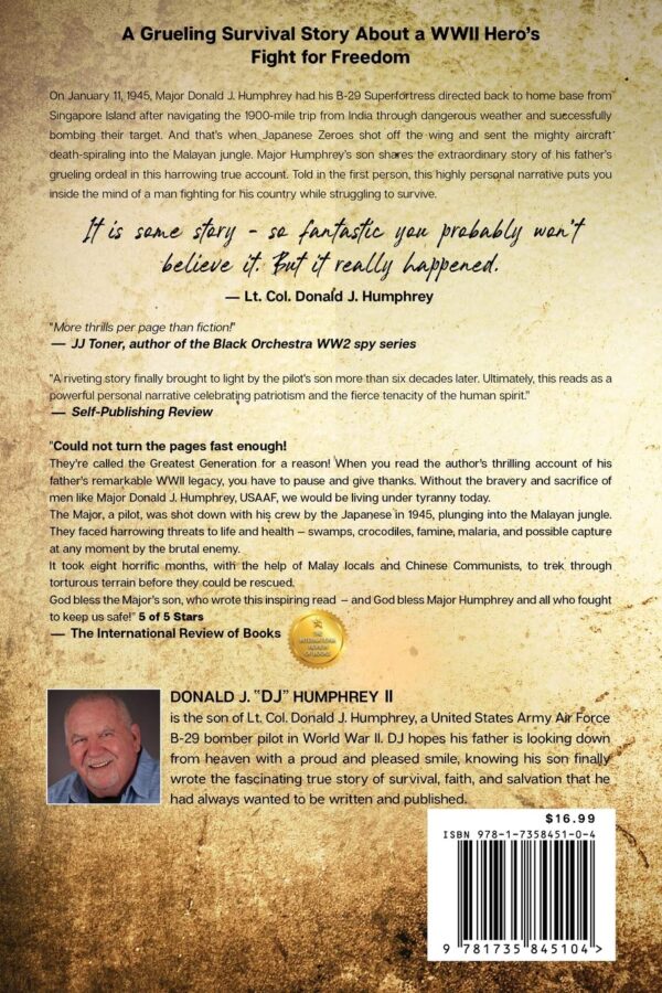8 MIRACULOUS MONTHS IN THE MALAYAN JUNGLE: A WWII Pilot's True Story of Faith, Courage, and Survival - Image 3