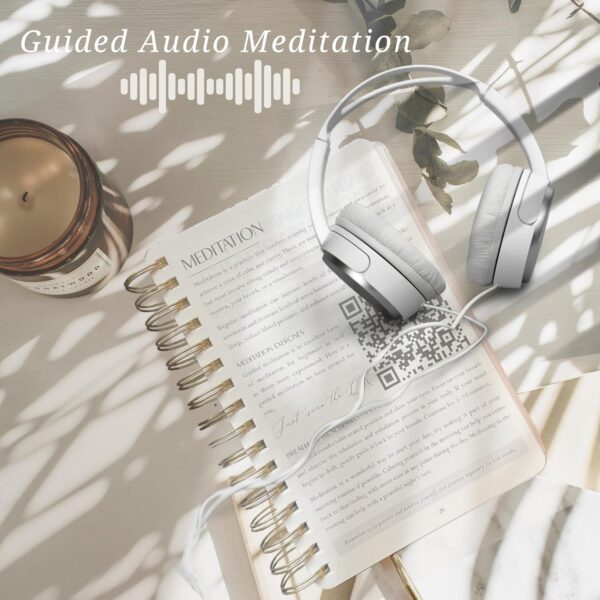 FINDING BALANCE Mental Health Journal – 6-Month Daily Journal with Prompts for Mindfulness, Self-Care & Healing – Anxiety & Depression Relief – Beige Spiral - Image 7